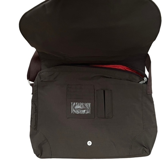 Baggallini Brown Messenger Bag laptop bag - Picture 4 of 10